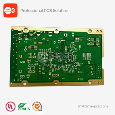 OEM PCB Circuit Board custom service 4L Impedance Control with Edge Metal Plating PCB