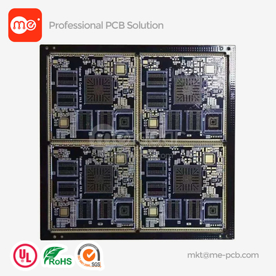 OEM PCB Circuit Board custom service 4L Impedance Control with Edge Metal Plating PCB