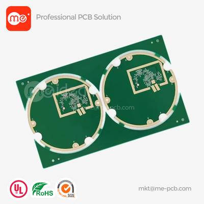 MEPCB 0.2mm Superthin OEM PCB Printed Circuit Board FR4 Double Sided PCB 2L FR4 PCB