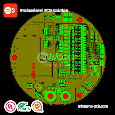 Immersion Gold Multilayer Circuit Board with BGA HDI Multilayer PCB Board Fabrication