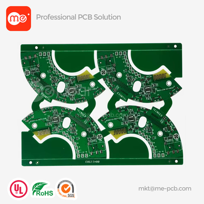 Immersion Gold Multilayer Circuit Board with BGA HDI Multilayer PCB Board Fabrication