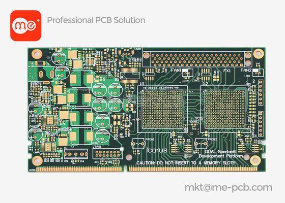 Custom Gold Finger PCB Multi-layer HDI PCB board Service for computer PC controller