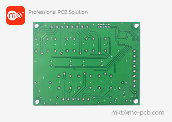 Double Layer Control Circuits Printed Circuit Board Green Soldermask FR4 Double Sided PCB