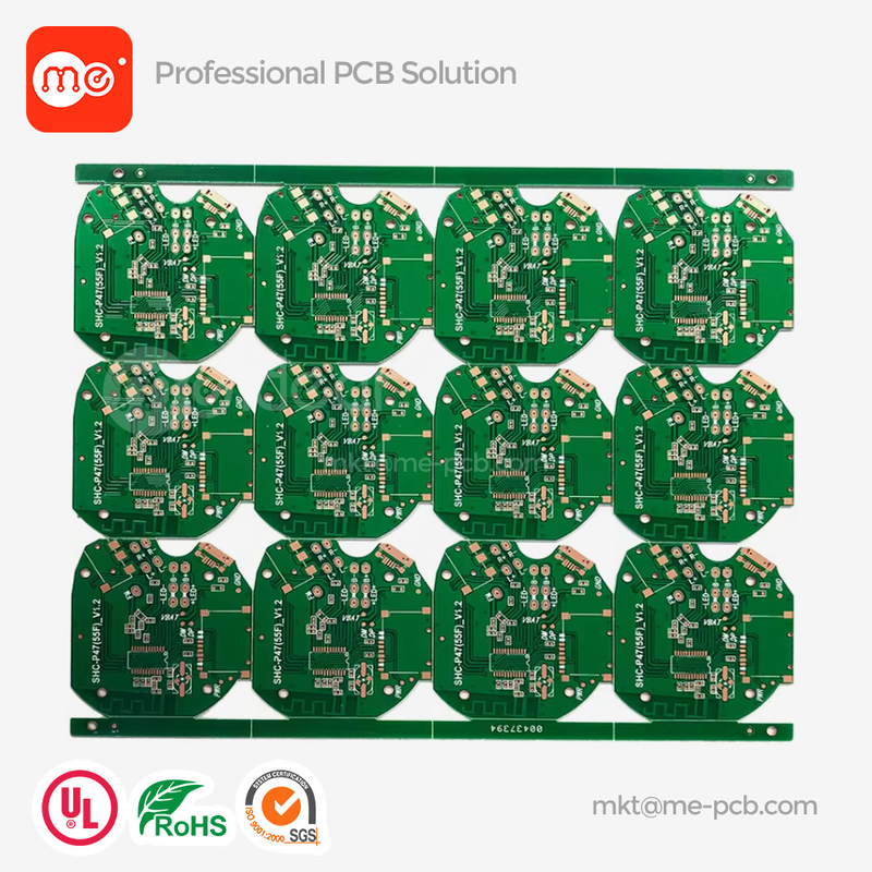 FR4 Double Sided PCB PCB Circuti Boards Custom Green PCB Boards Manufacturing for LED
