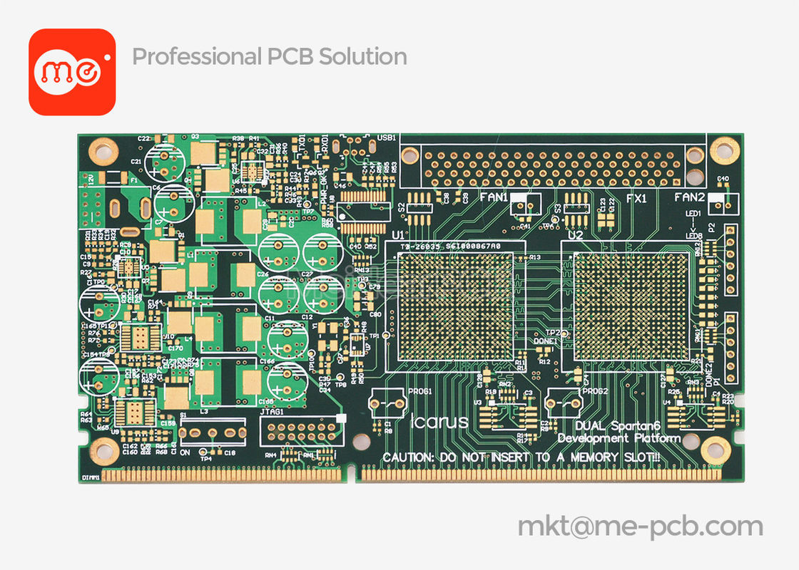 Custom Gold Finger PCB Multi-layer HDI PCB board Service for computer PC controller