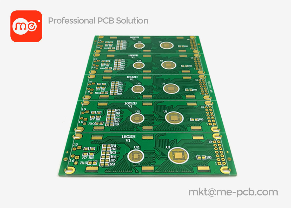 Plated Gold bonding electronic board OEM plated gold pcb Double Sided Circuit Board 2L PCB